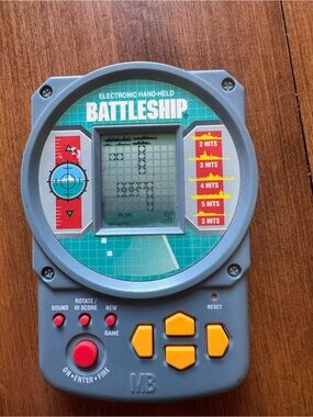 1995 Milton Bradley Electronic Handheld Battleship game.  “Tested & Working"